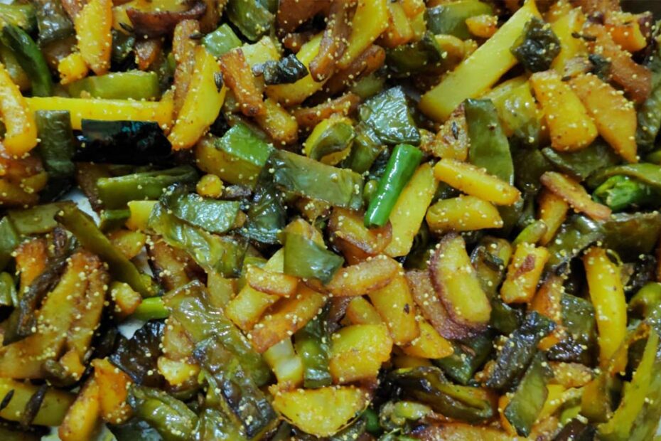 Sheem Aloo Bhaja