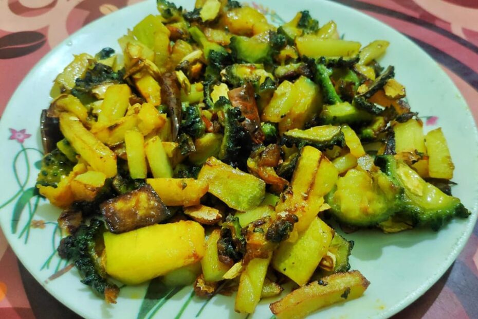 Ucche Aloo Bhaja